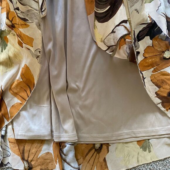 Baltic Born Maxi Floral Dress 3XL Multicolor Belted Long Sleeve Romantic Party - Picture 13 of 13